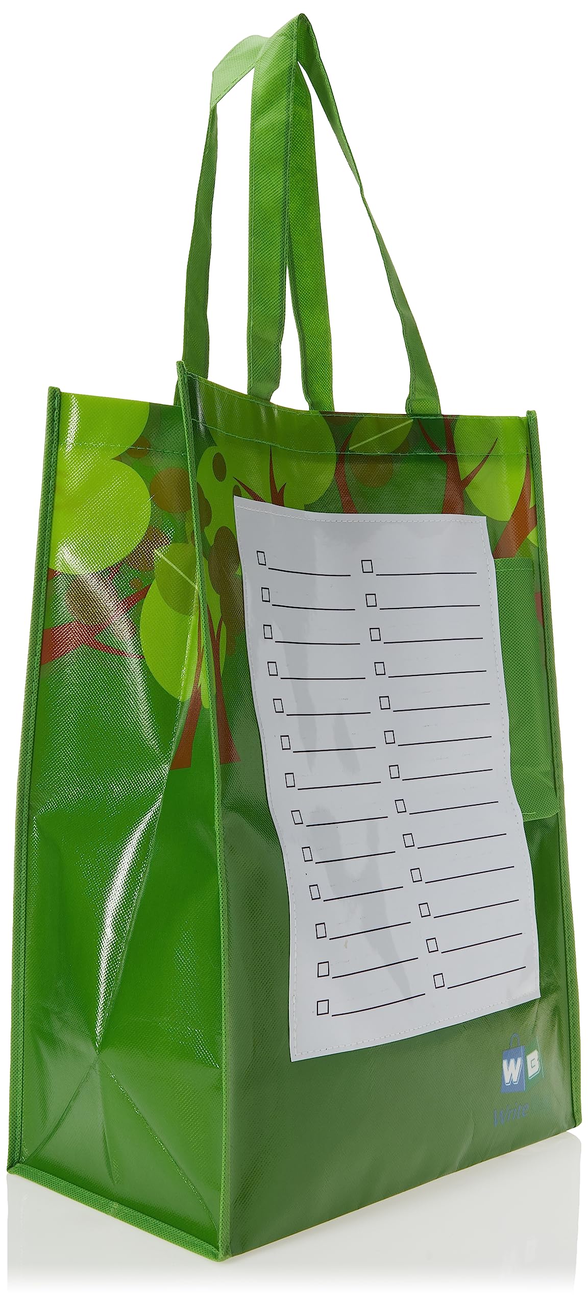 WRITE BAG Reusable Grocery Bags-Write on-Erasable bag-Erasable marker included-Grocery-Bags-Foldable-Washable-Reusable-Shopping-Bags-30LBS Extra Large Totes-Storage Bag Lightweight-Go Green