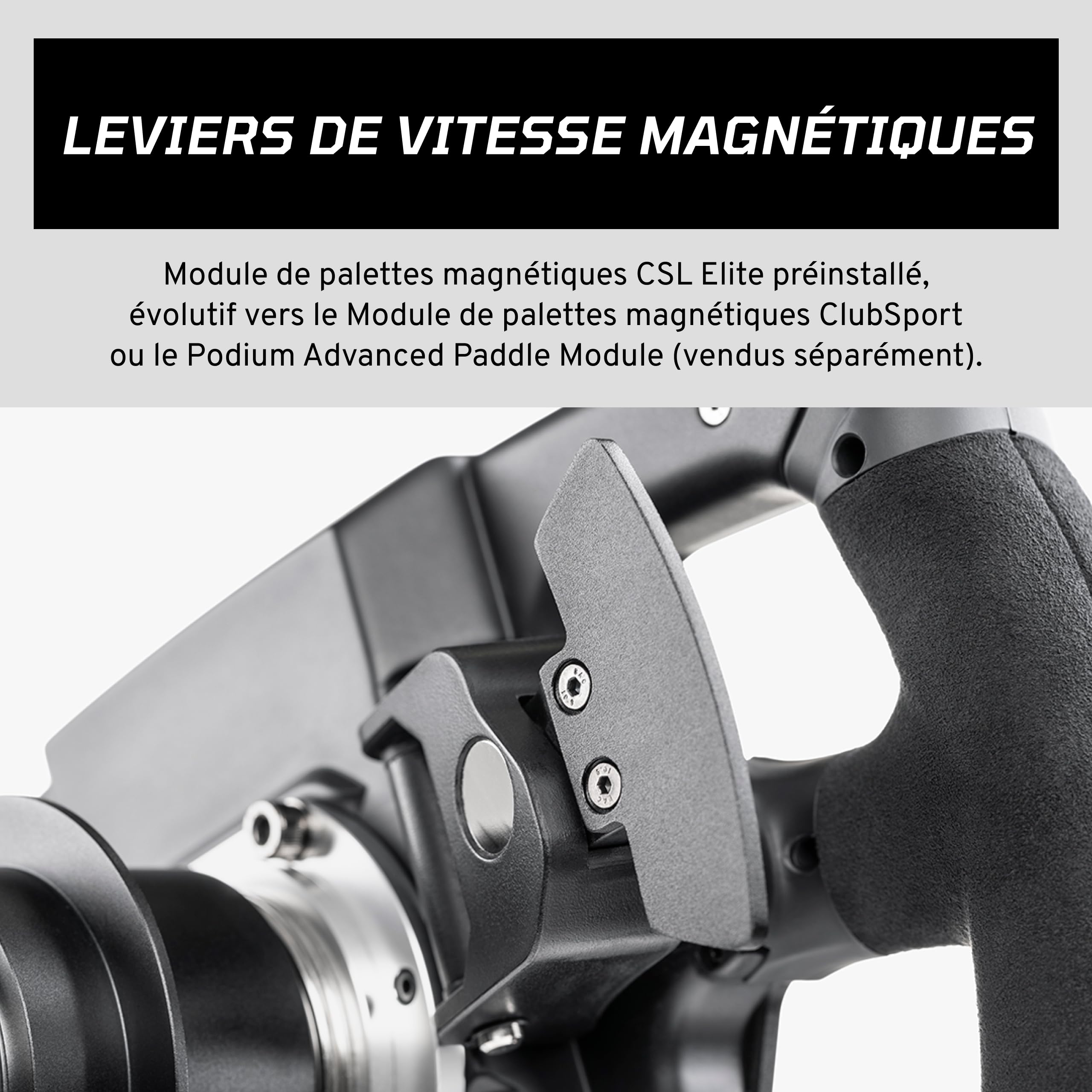 FANATEC Sim Racing ClubSport F1 Esports V2 Volant – PC | Licence Officielle Formula 1, Poignées en Alcantara, Écran LED, Palettes Magnétiques, Moteurs à Vibration Intégrés