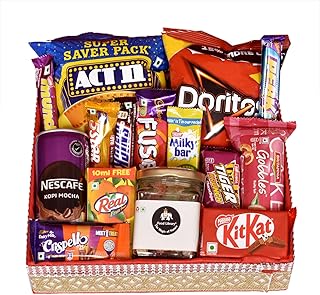 Food Library The Magic Of Nature Assorted Gourmet Food Gift Hamper Basket | Premium Diwali & Festive Gift Box for Family, Price In India