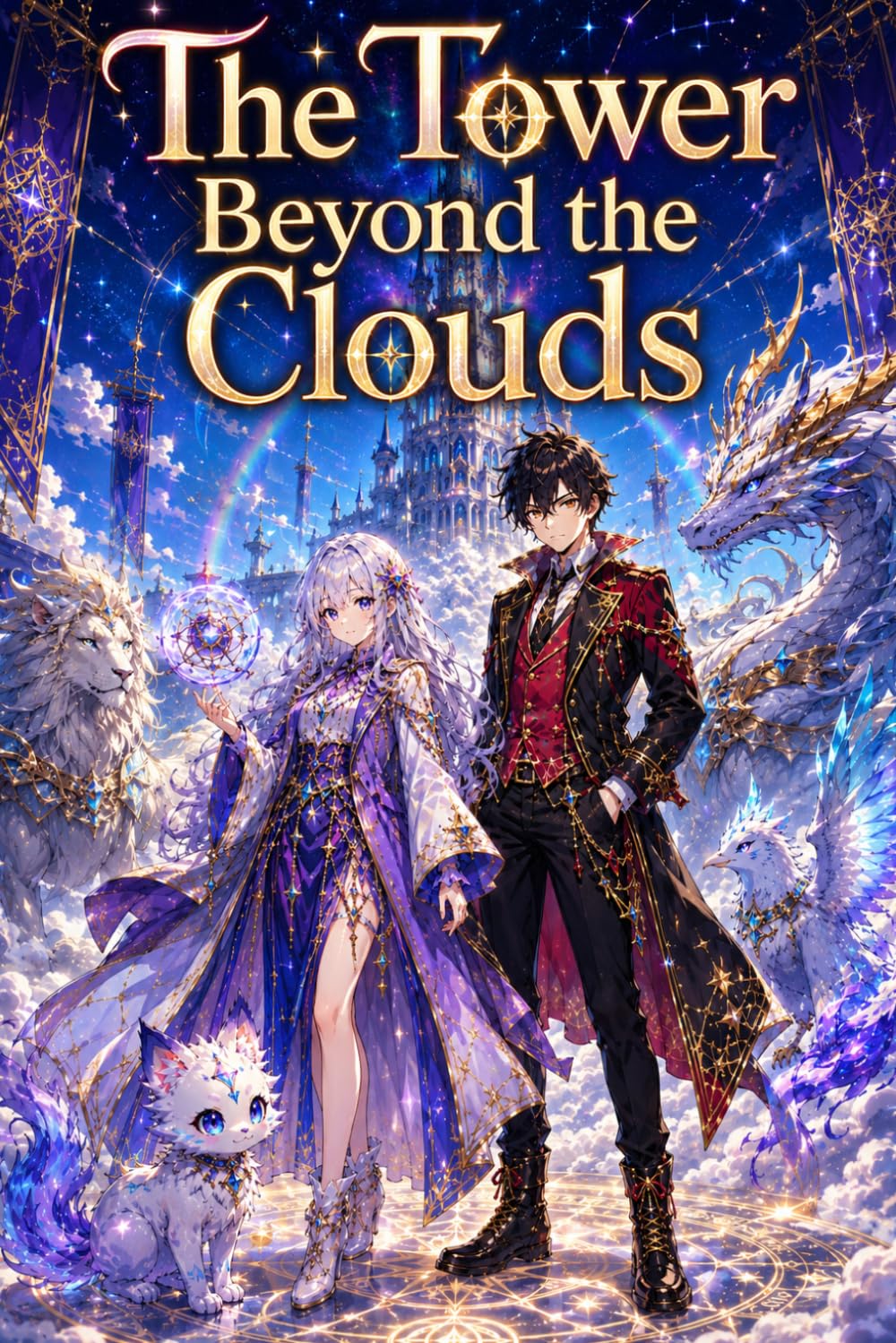 The Tower Beyond the Clouds: An Epic Fantasy Anime Adventure with Celestial Towers, Hidden Relics, Shadow Mysteries, Magical Battles, and Underground Secrets