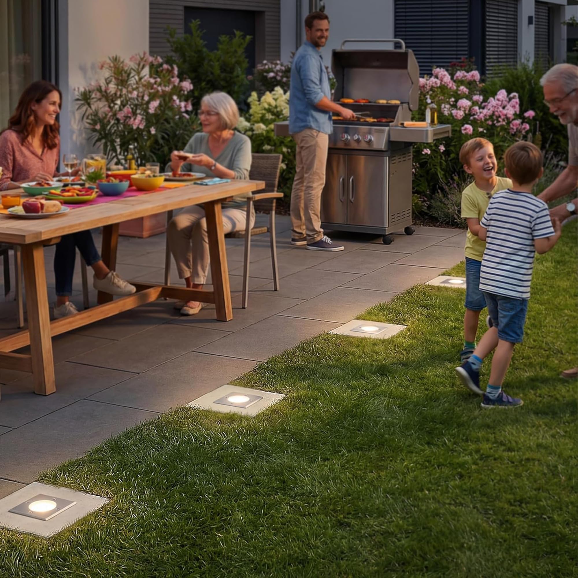 SSC-LUXon KALPA spot encastrable sol LED IP67 exterieur terrasse allee