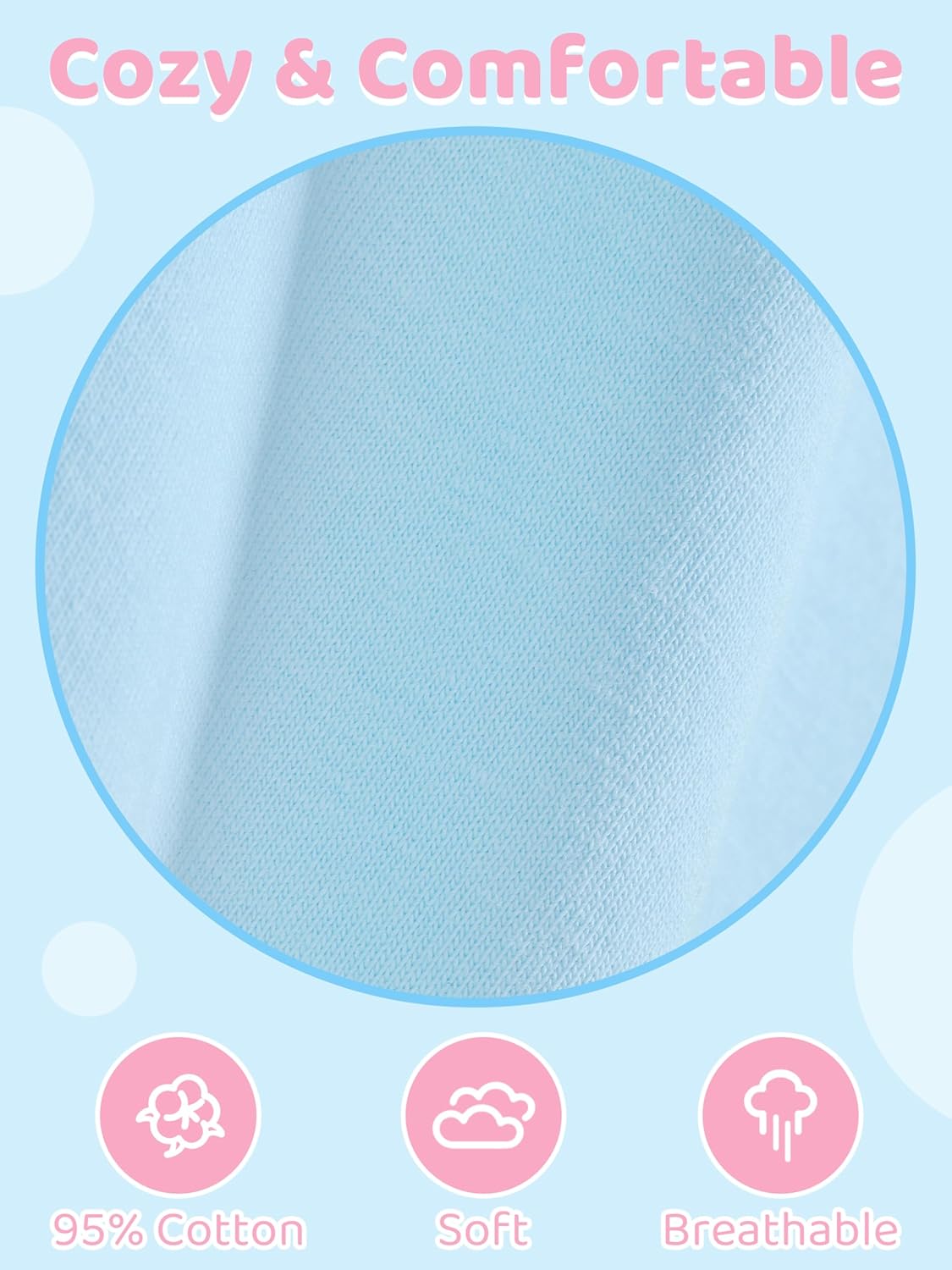 Resinta 8 Pack Baby Toddler Girls Cotton Bike Shorts Kids Safety Under Dress Dance Shorts - Image 4