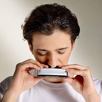 Amazon.com: KONGSHENG Mars Harmonica,10 Hole Blues Harp