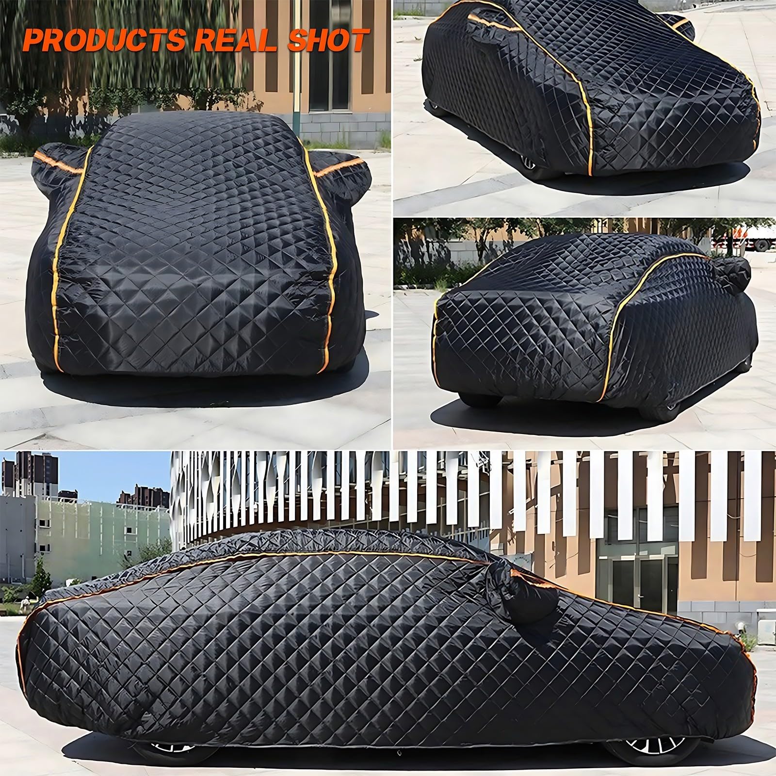 Bache Voiture Exterieur Anti Grele pour Renault Megane 4, Bache Voiture Imperméable et Épaissie, Housse de Protection Extérieur Contre Pluie Soleil Poussière w23x