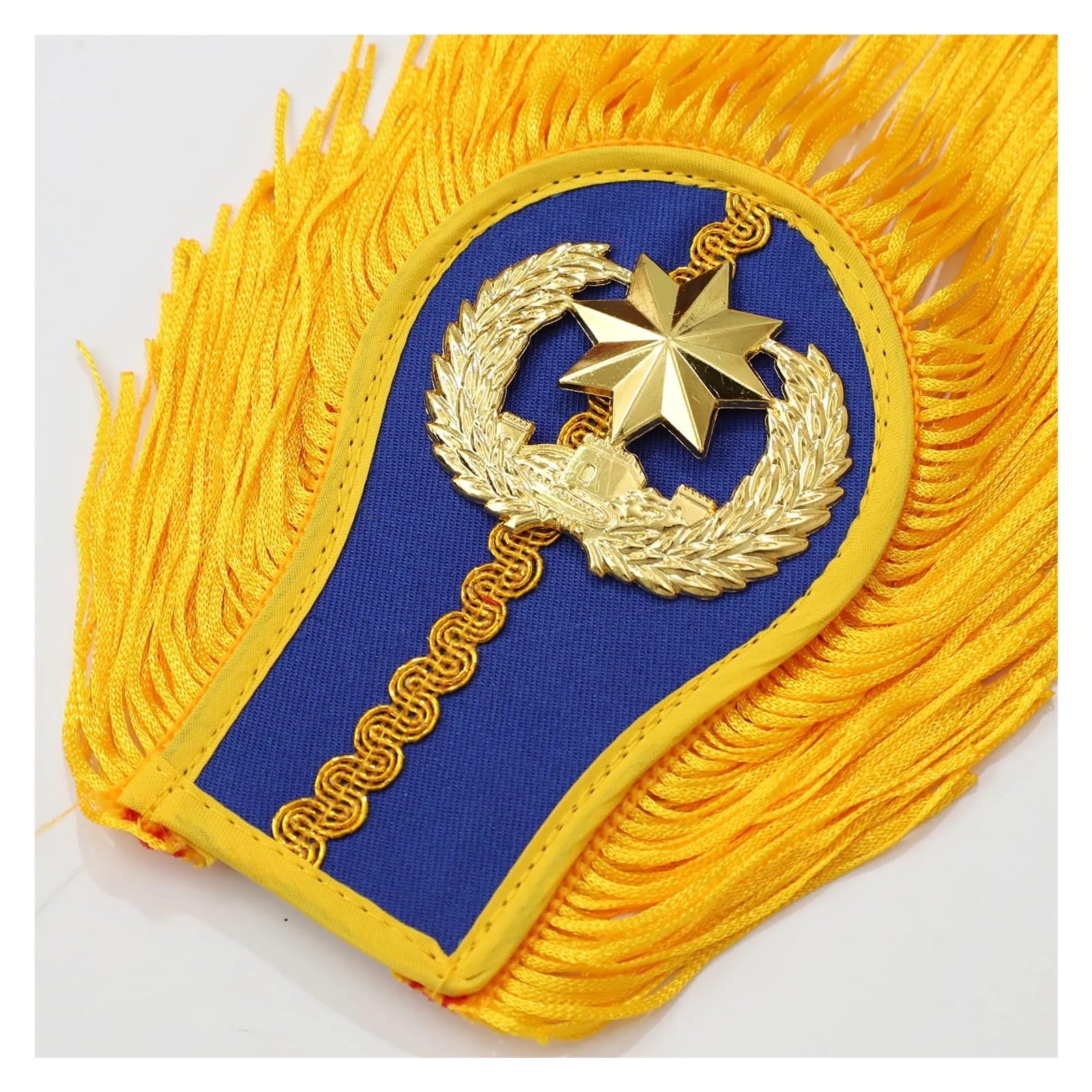 Schulterklappen Quaste Fransen Epauletten for Jacken Mäntel Zubehör Brosche Board Abzeichen Drum Band Uniform