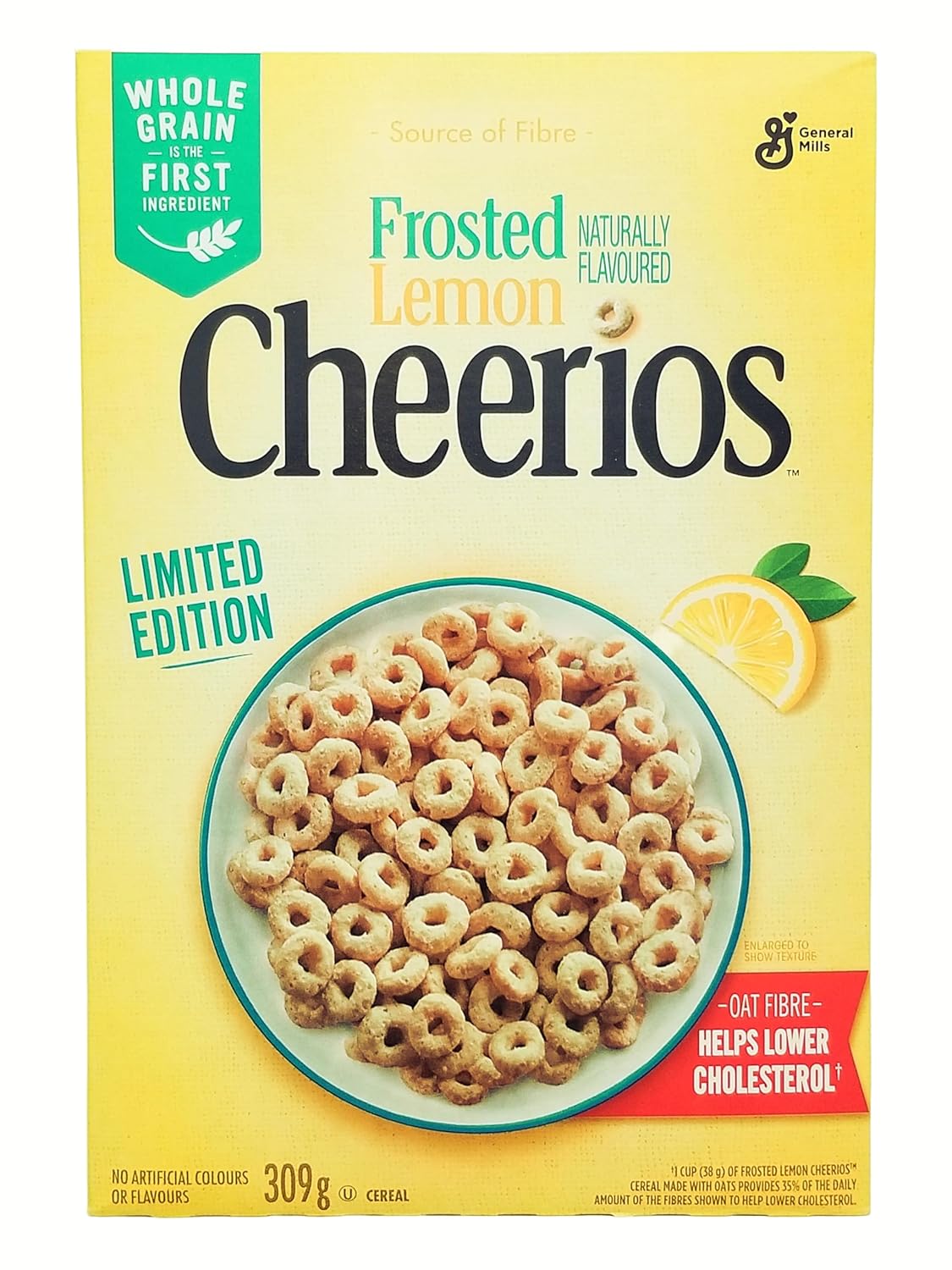 Cheerios Frosted Lemon Cereal, 309g/10.8 oz