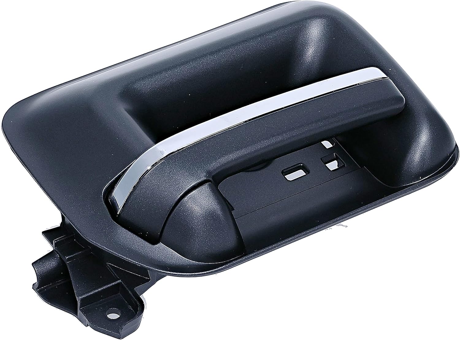 Dorman 97936 Front Driver Side Interior Door Handle Compatible with Select Chevrolet/GMC Models, Chrome; Black