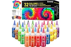 Emooqi Tie Dye Kits: Unleash Vibrant Creativity with 32 Colors