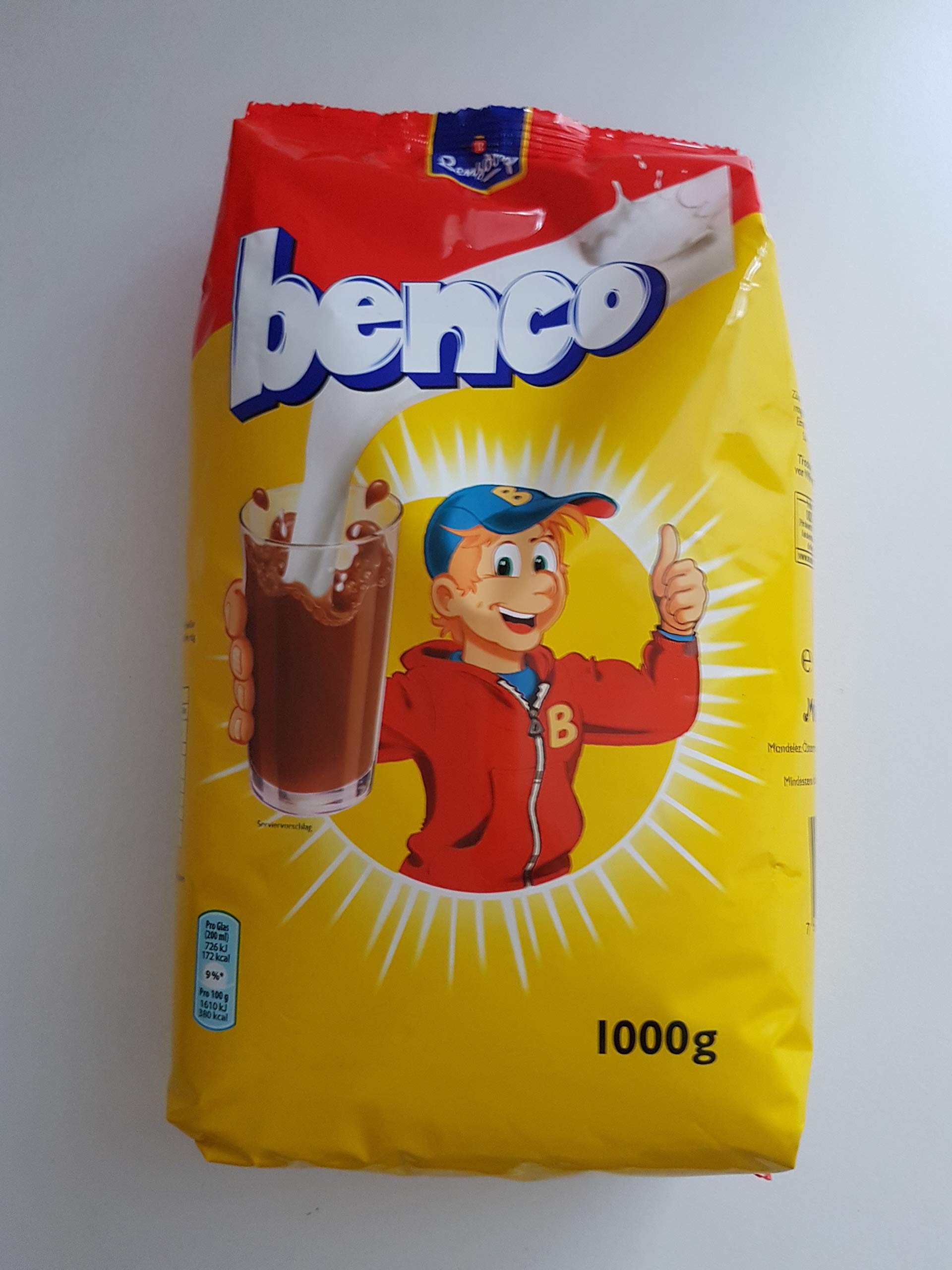 Benco, Kakao, Nachfüllung - 1000g (4 er Pack)