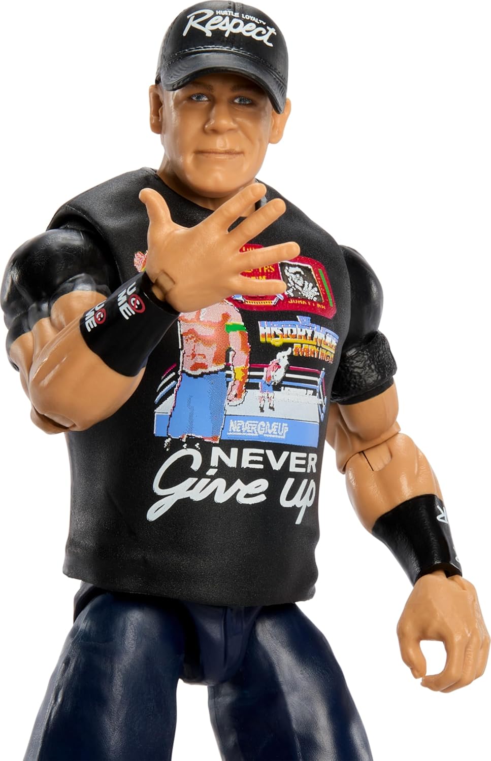 Mattel WWE Action Figure, Series #143 John Cena 6-inch Collectible with 10 Articulation Points & Life-Like Look