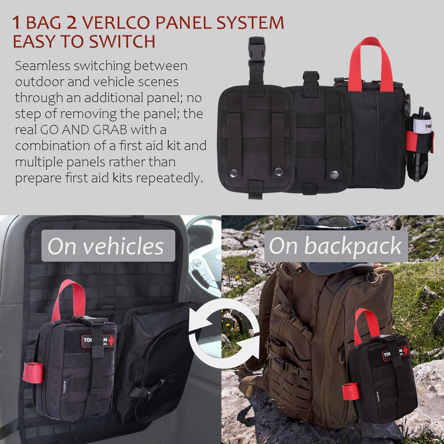 Buy IFAK Med Trauma Kit, Molle Tactical Emergency First Aid Kit