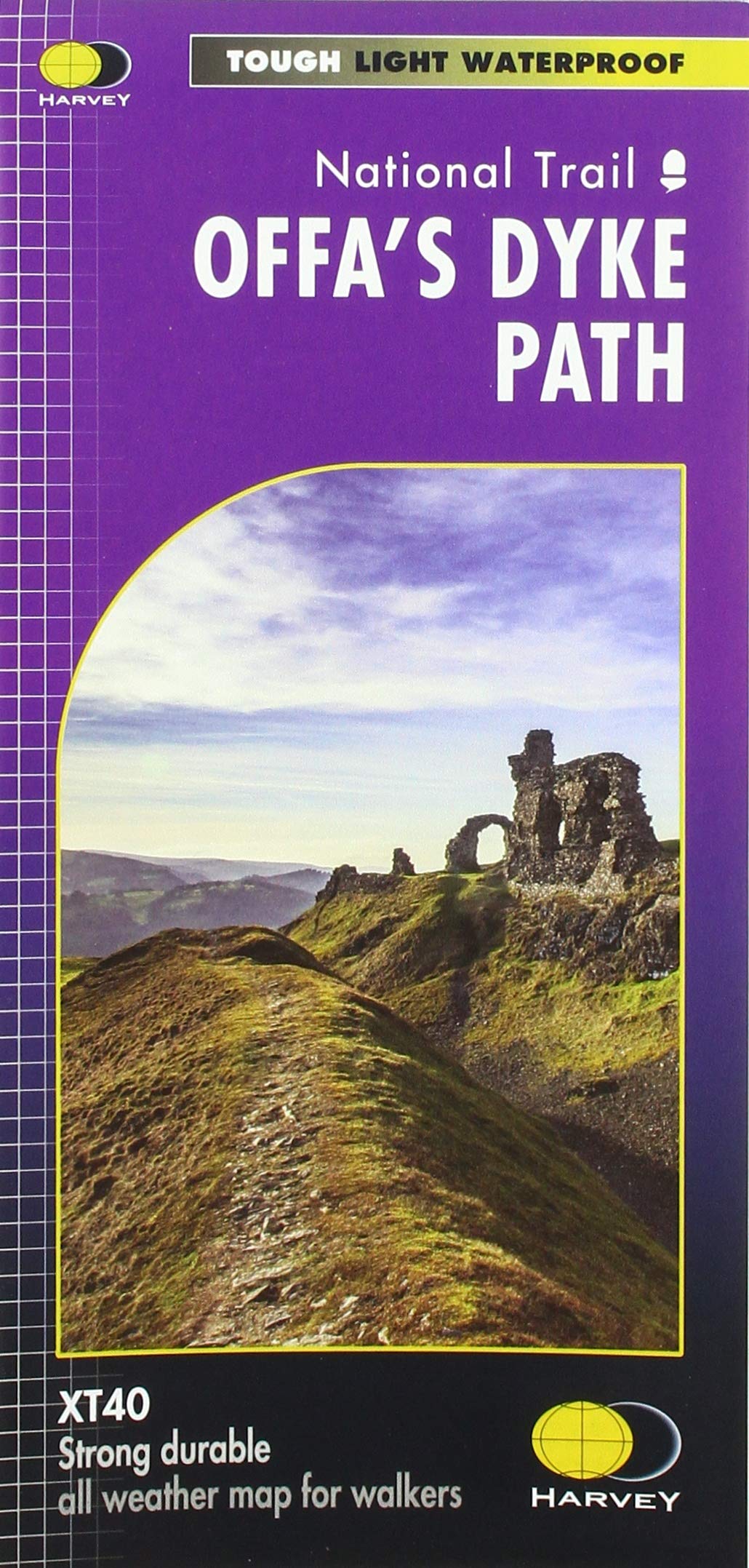 Offa's Dyke Path (Trail maps) (Trail Map XT40)