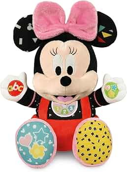 Amazon.com: Clementoni Disney Baby Minnie Play and Learn Talking