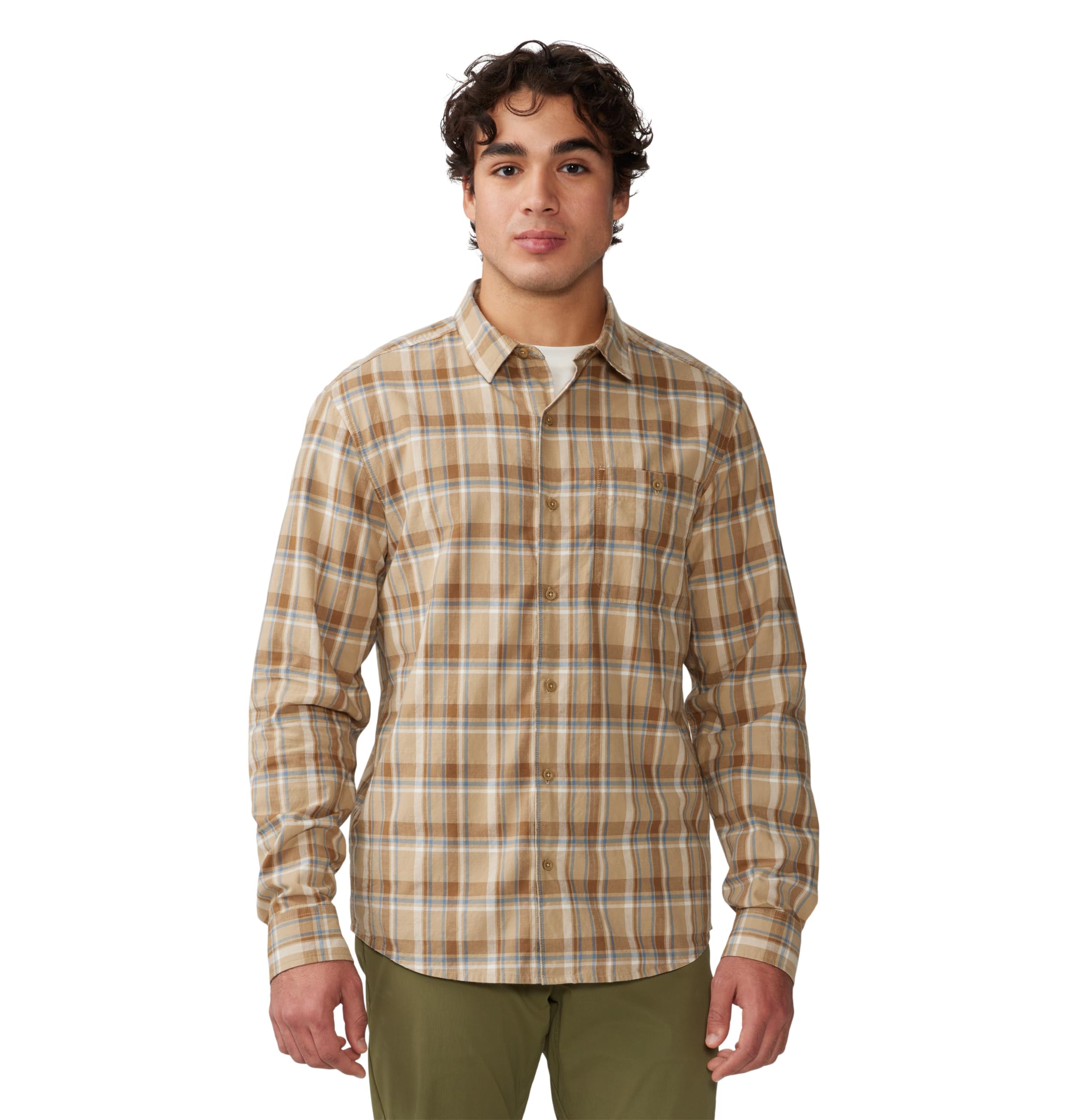 Mountain Hardwear Mens Big Cottonwood Long Sleeve Shirt