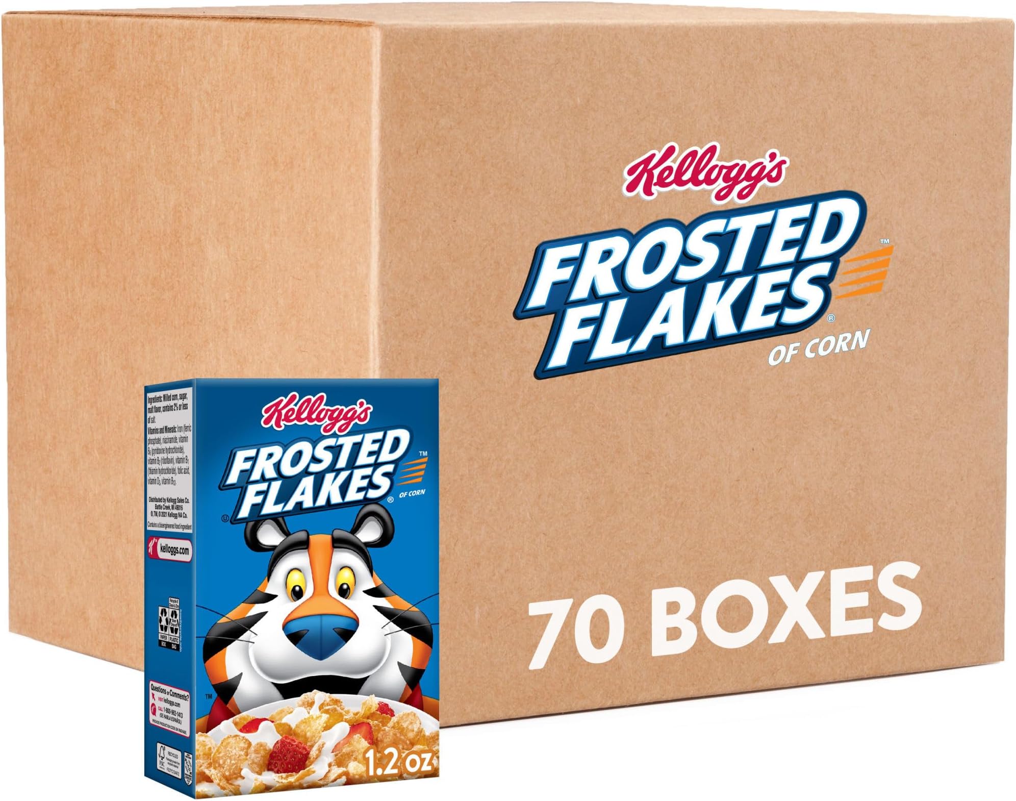Original Breakfast Cereal 5.25Lb 70 Count | 8 Vitamins and Minerals, Kids Snacks