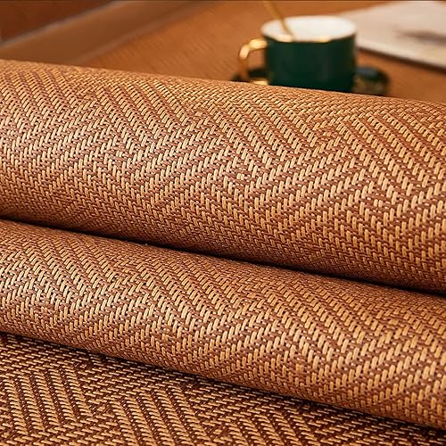 Miniatura 3 de Funda de sofá modular, transpirable, antideslizante, de verano, de ratán, protector de cojín de bambú para sofás234 asientos para perros, gatos,