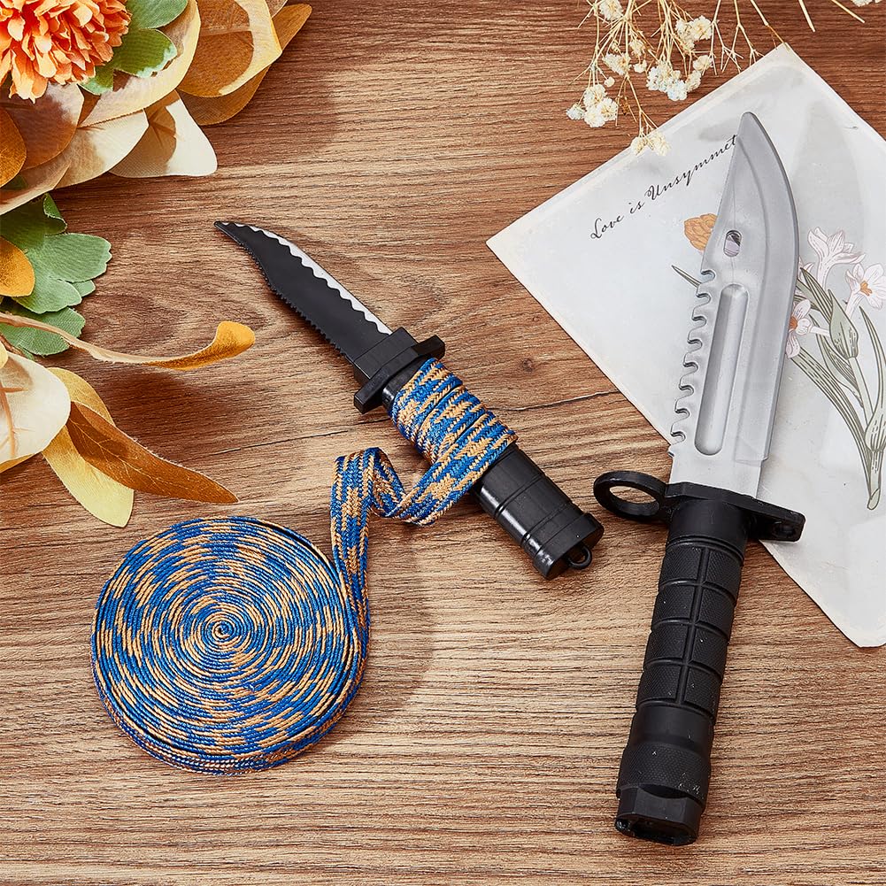 Corda Sageo Blu Per Katana - Cotone Per Impugnatura Spade Giapponesi, 5 Metri - Foto 10