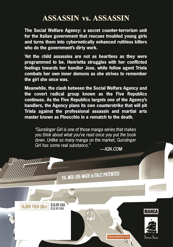 Gunslinger Girl Omnibus Collection 2 (Vols. 4-6): Aida, Yu
