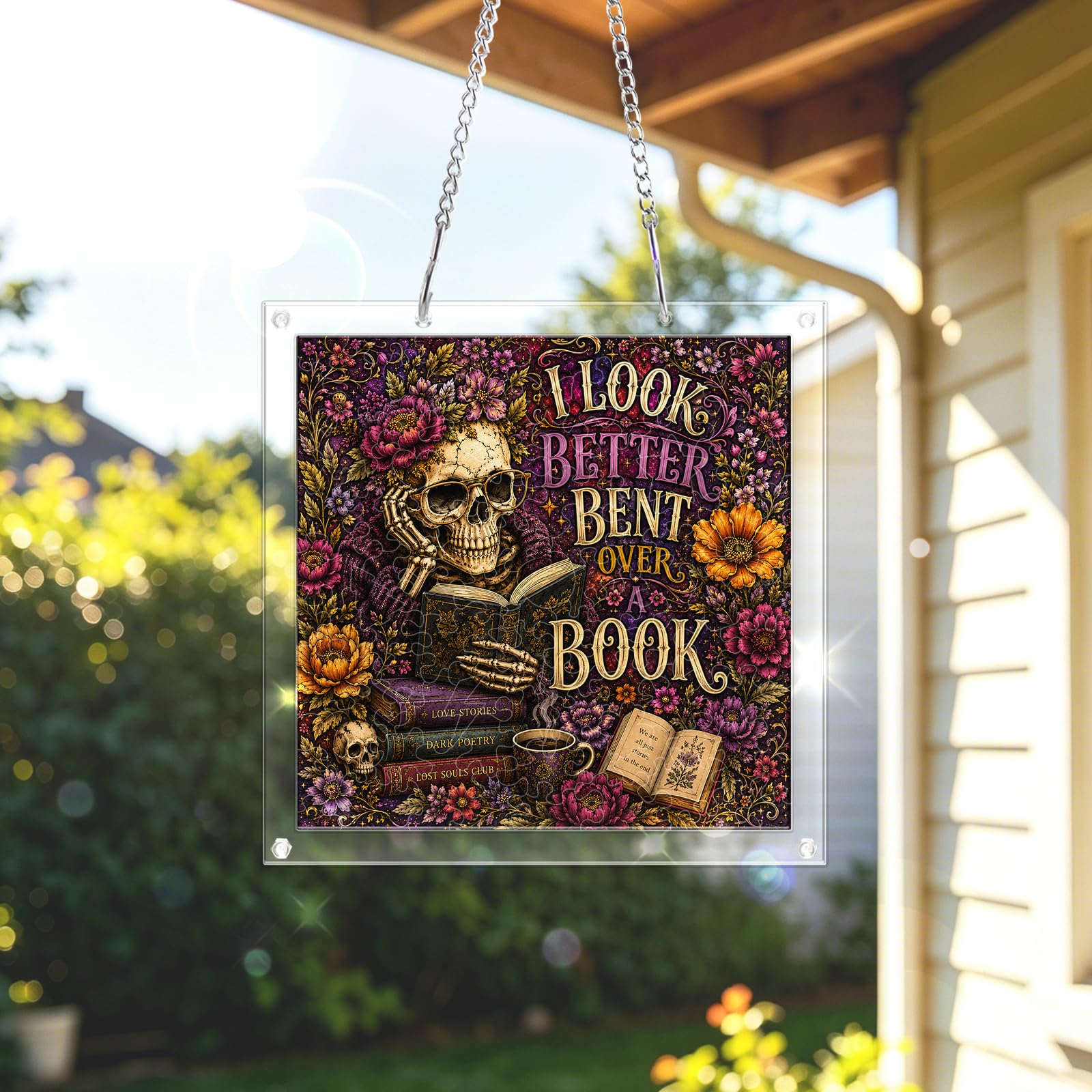 Acryl Puzzle Sonnenfänger, Buch Sonnenfänger Puzzles für Erwachsene