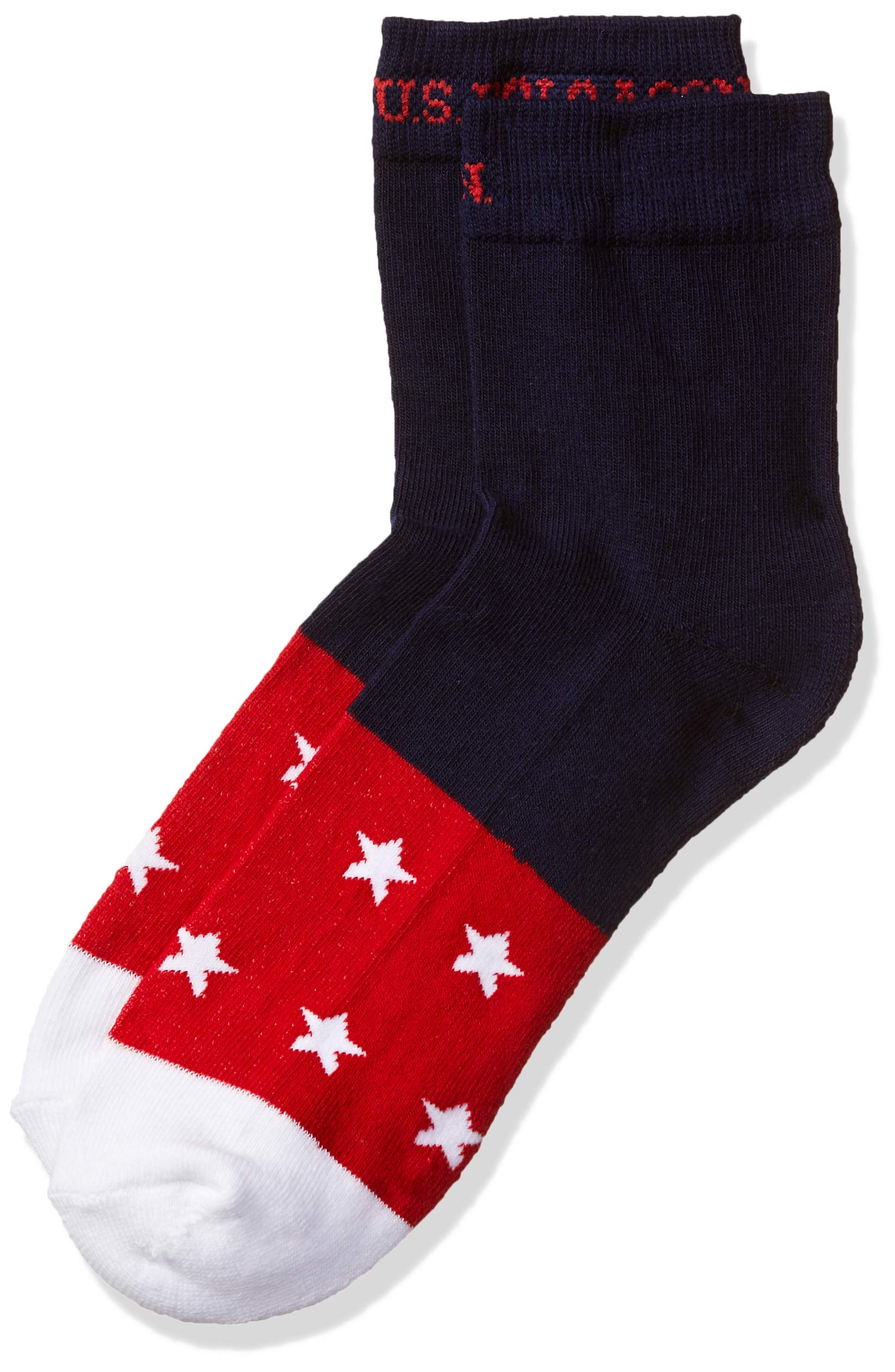 u.s. polo assn. Men's Cotton Knee-High Socks (I648-615-P1-FS_Assorted_Free Size)(Colors & Print May Vary)-picture-31