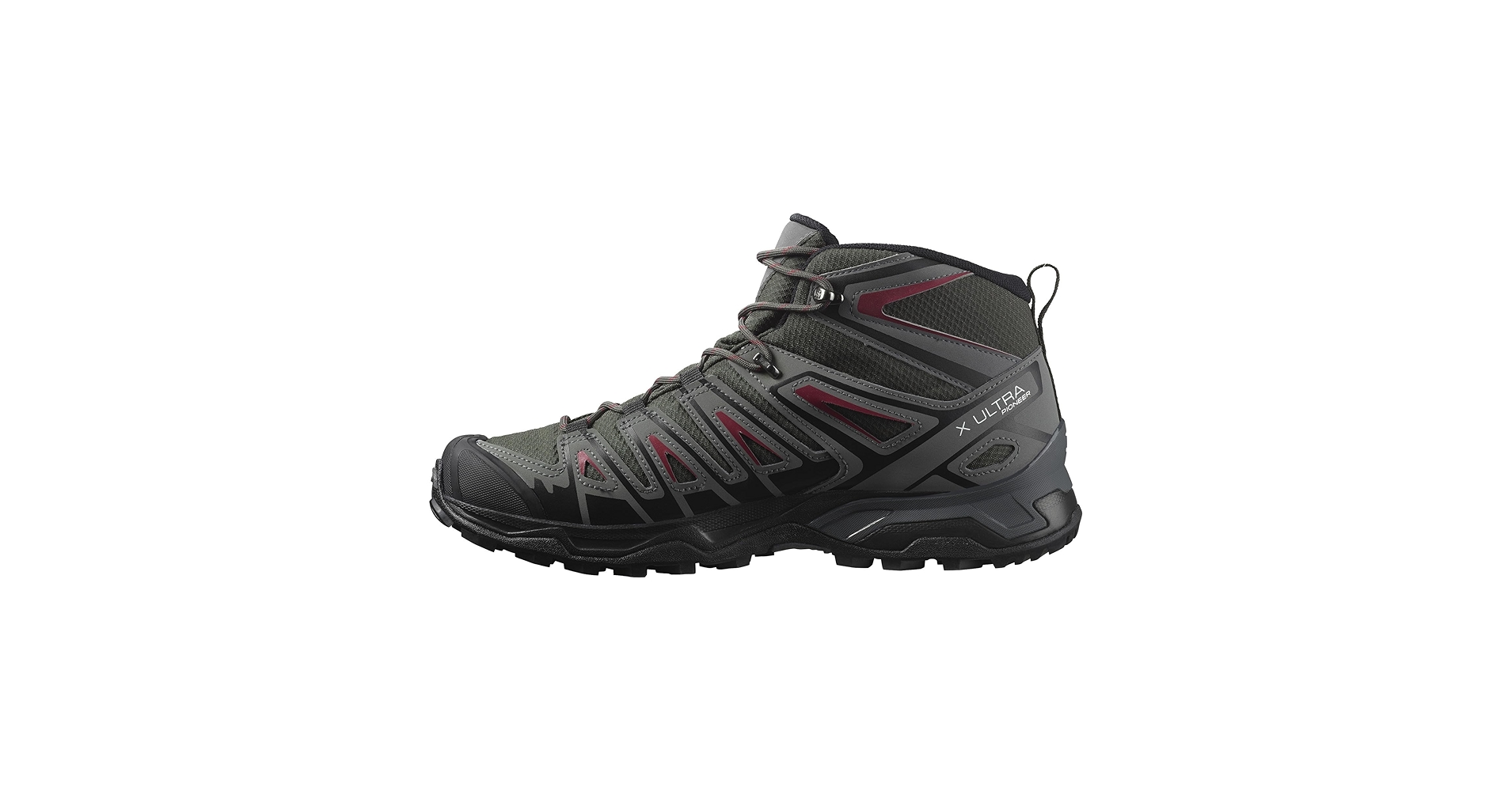 Amazon.com | Salomon Men's Mid-Top Hiking Shoe, Peat Quiet