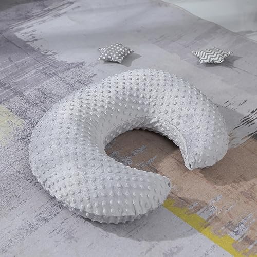 Miniatura 7 de Almohada de lactancia y posicionador para lactancia, almohadas ultrasuaves para lactancia materna para bebés para más apoyo para mamá y bebé, con