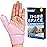 GenetGo Trigger Thumb Splint - Thumb Spica Support Brace Stabilizer for Pain, Sprains, Arthritis, Tendonitis (Right Hand or Left Hand) (Pink)