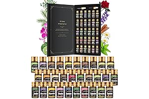 ArtNaturals Essential Oils Set: 30 Natural Oils for Aromatherapy, Massage, DIY, Skin & Hair