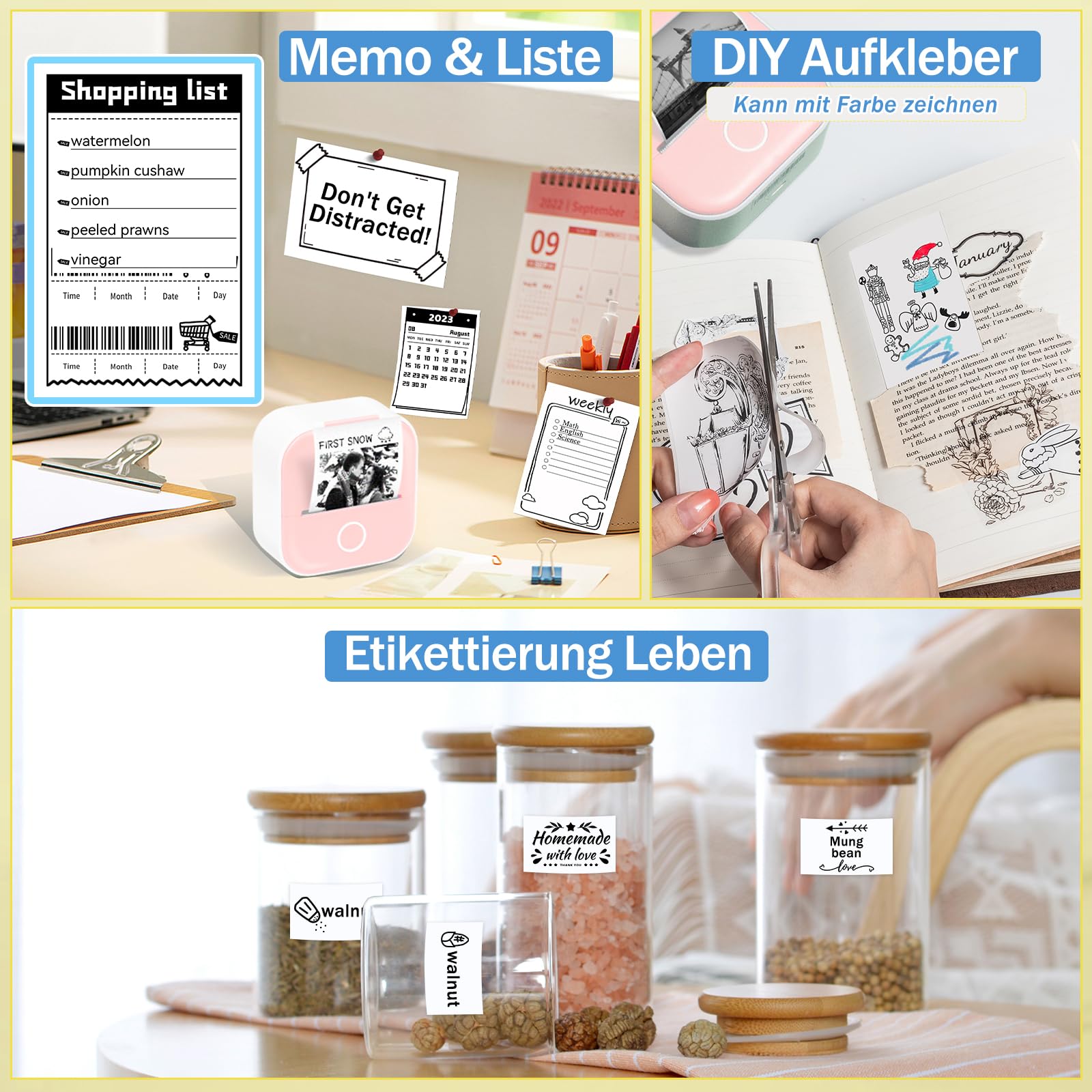 Blocchi Lavagna A Fogli Bianchi BoardsPlus | 5 Blocchi A1 | 20 Fogli Cadauno | 60g/m² - Foto 6