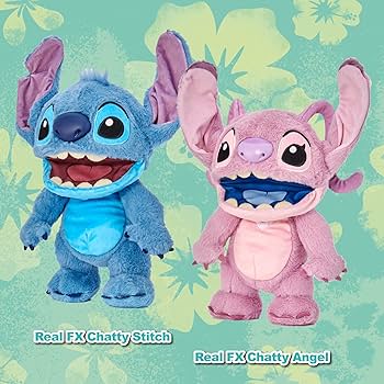 Disney - Rion Disney Real FX Chatty Angel Puppetronic - Pluszak Anioł Lilo