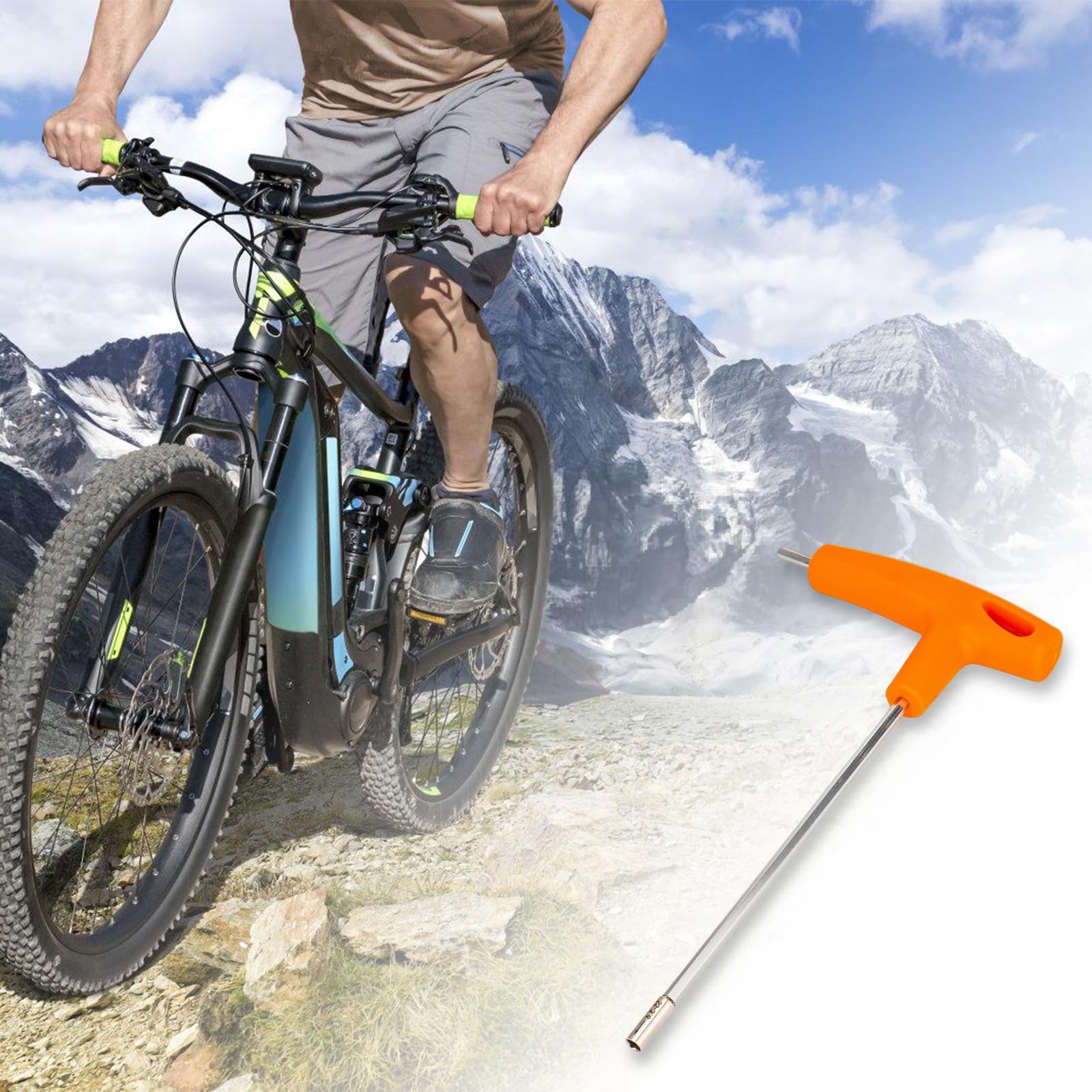 Oxxggkao Bicycles Concealed Spokes Wrenches Portables Bike Repair Tool Sleeve Spanner For Professional Bike Repair