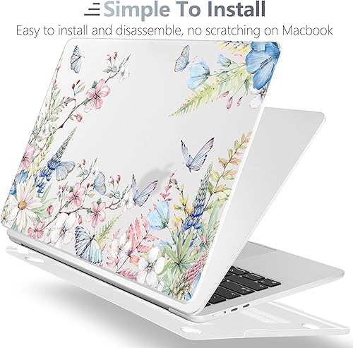 Miniatura 129 de Batianda Funda prémium para MacBook Air de 15 pulgadas 2025 M4 2024 2023 con chip M3 M2 modelo A3241/A3114/A2941, carcasa rígida diseñada