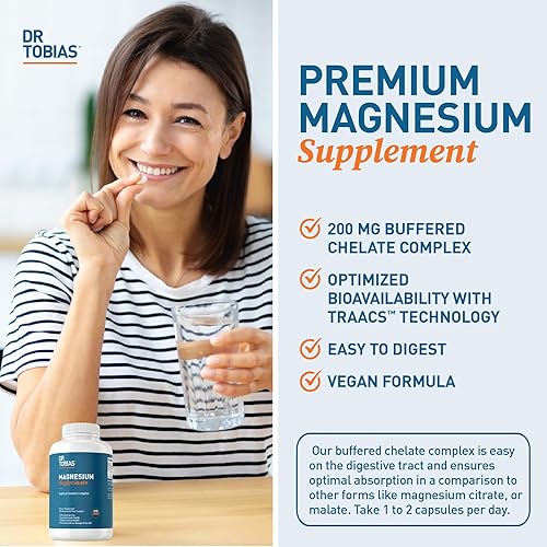 Miniatura 6 de Dr. Tobias Bisglicinato de magnesio y glutatión liposomal - Apoya la energía, la función muscular y la salud inmunológica - Máxima absorción -