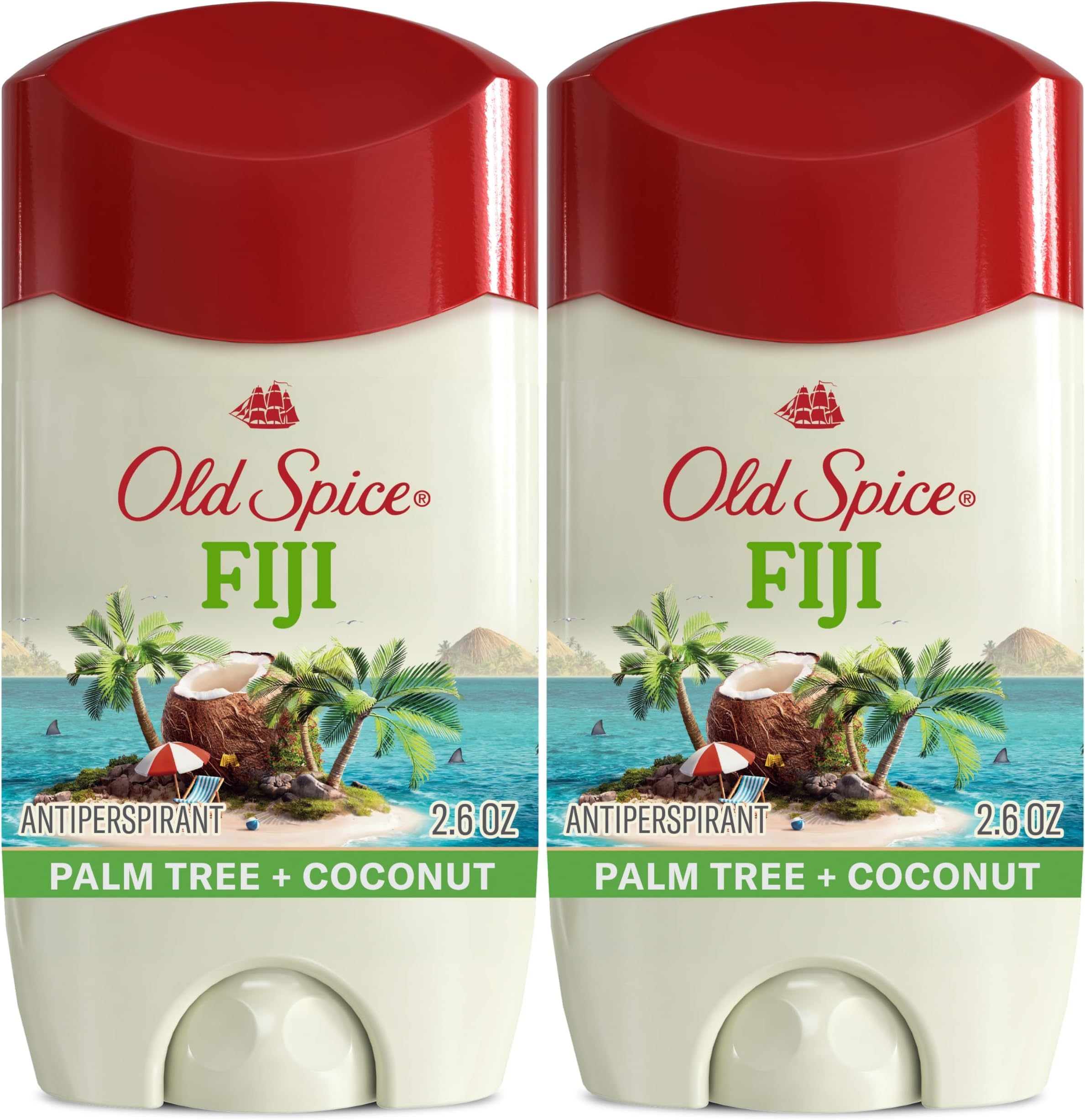 Old Spice Fiji Antiperspirant - 2 Pack -14 Old Spice Fiji Antiperspirant - 2 Pack -14