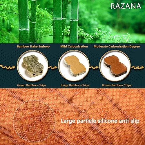 Miniatura 4 de Silla de juegos de bambú para adultos, juego de 5 sillas de videojuegos, tapete de verano que aporta la mejor forma competitiva sin miedo al calor