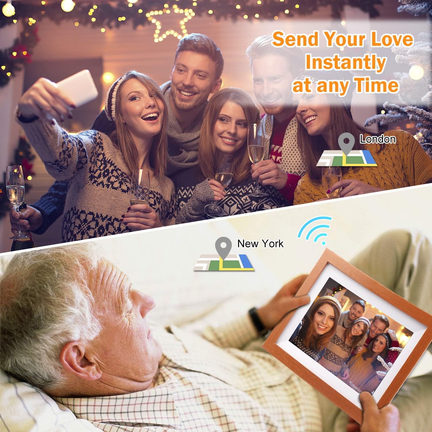 80% Off Discount Henscoqi 10.1 inch WiFi Digital Photo Frame with IPS Touch Screen, Easy Setup to Share Photos and Videos via Frameo APP, 16GB Auto-Rotate Smart Digital Picture Frame as Gift for Family and Friends Get Cheap Price Henscoqi 10.1 inch WiFi Digital Photo Frame with IPS Touch Screen, Easy Setup to Share Photos and Videos via Frameo APP, 16GB Auto-Rotate Smart Digital Picture Frame as Gift for Family and Friends