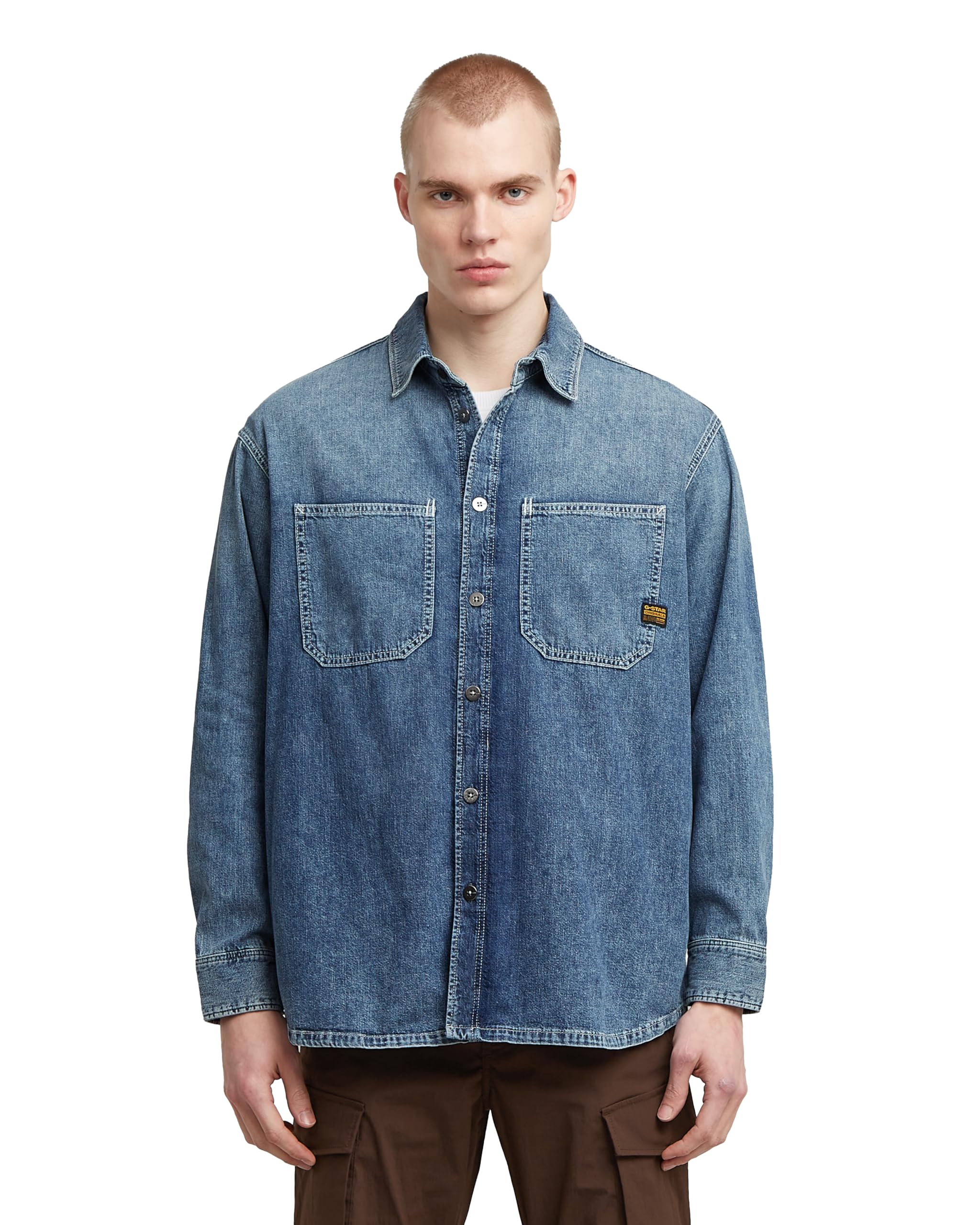 G-STAR Herren Relaxed 2-pkt Shirt ls