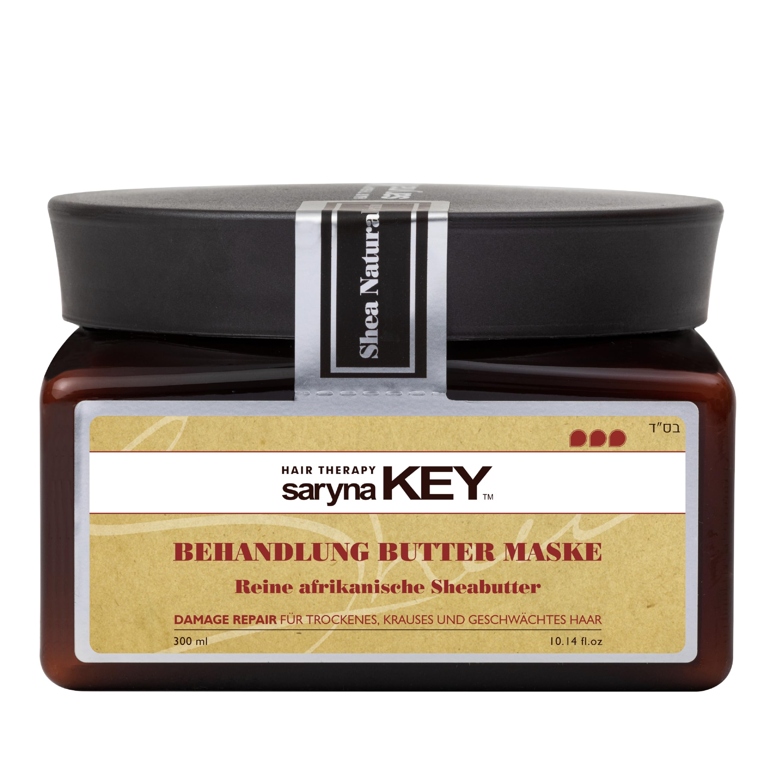 Saryna Key Damage Repair Hair Mask, African Shea Butter, 10.14 Fl Oz