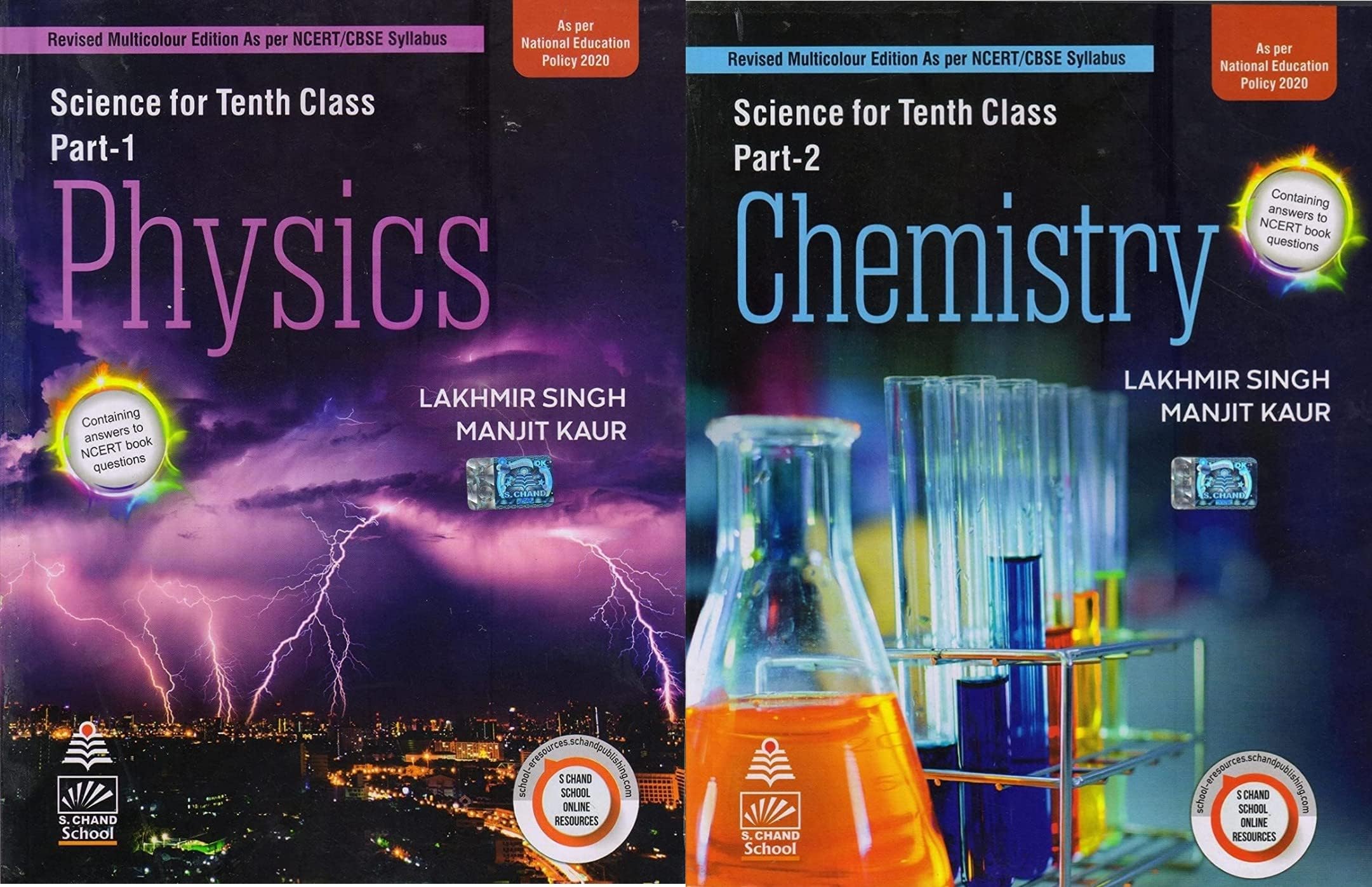 Science For Class 10 Physics & Chemistry Examination 2022-23 (Set of 2 Books)