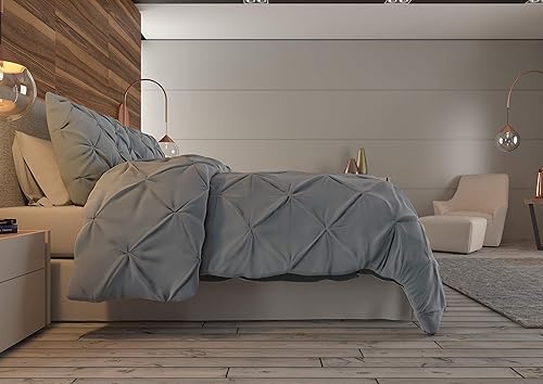 Miniatura 4 de Nestl Bedding - Juego de 3 piezas de edredón de microfibra con fundas de almohada