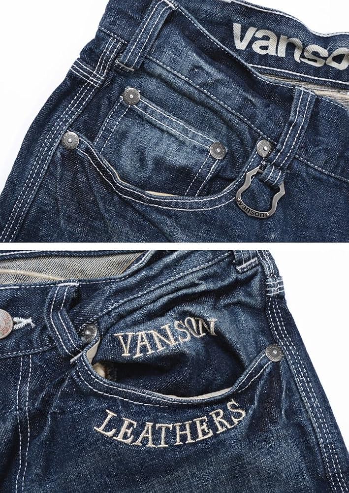 バンソン VANSON ダメージ加工バイカーデニムパンツ 商品番号:8066000256146 バンソン VANSON ダメージ加工バイカーデニムパンツ 商品番号:8066000256146