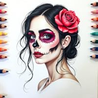 Witchy Beauties Coloring Book Fun Creative Pages