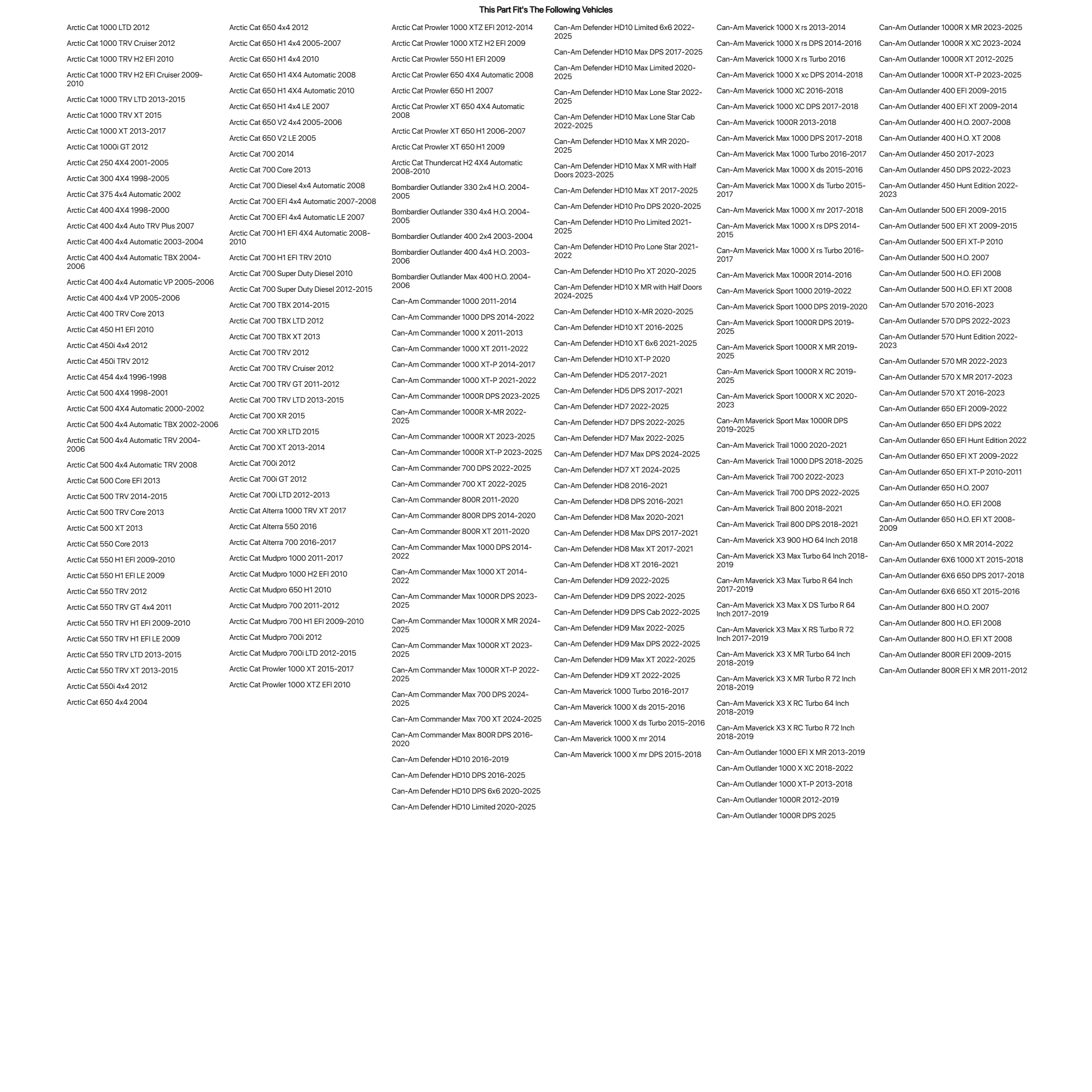 Tusk U-Joint Press Tool For CAN-AM Commander 800R DPS 2014-2020