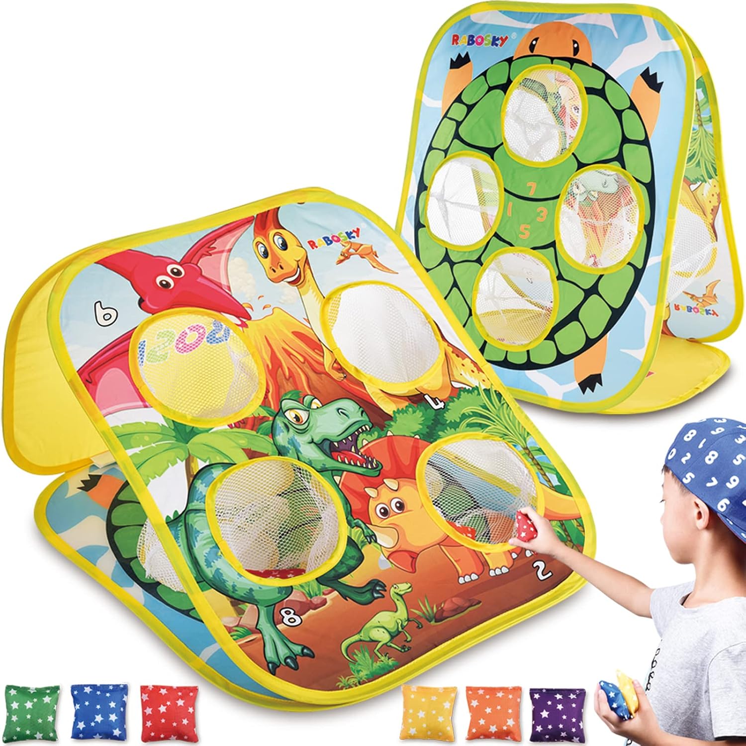 RaboSky Bean Bag Toss Games for Toddlers 135 Birthday