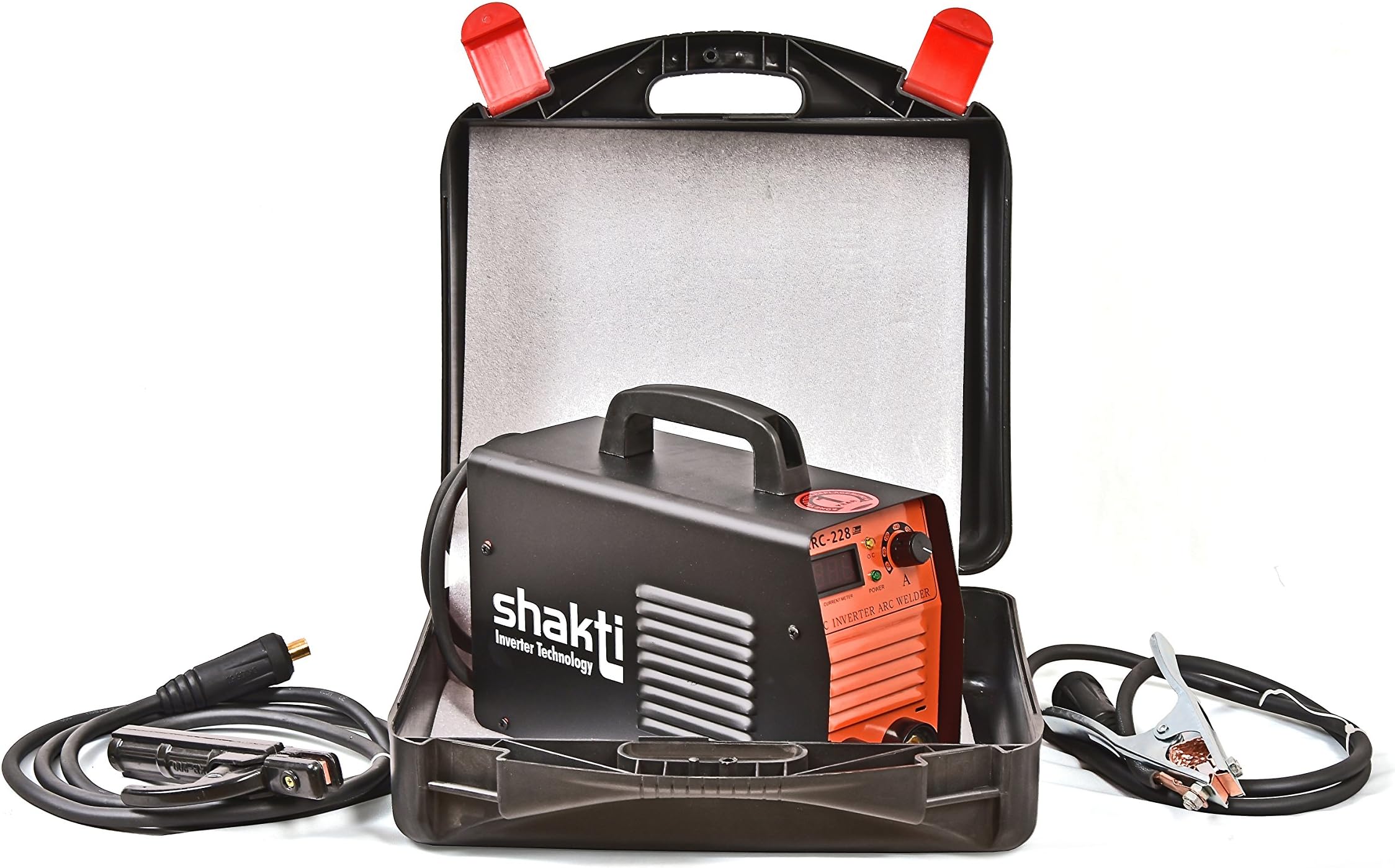Shakti Technology ARC-228 Amps. Inverter Welding Machine Single Phase | Model: ARC-228D with briefcase