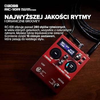BOSS RC-10R Looper - Looper oparty na Utworach z