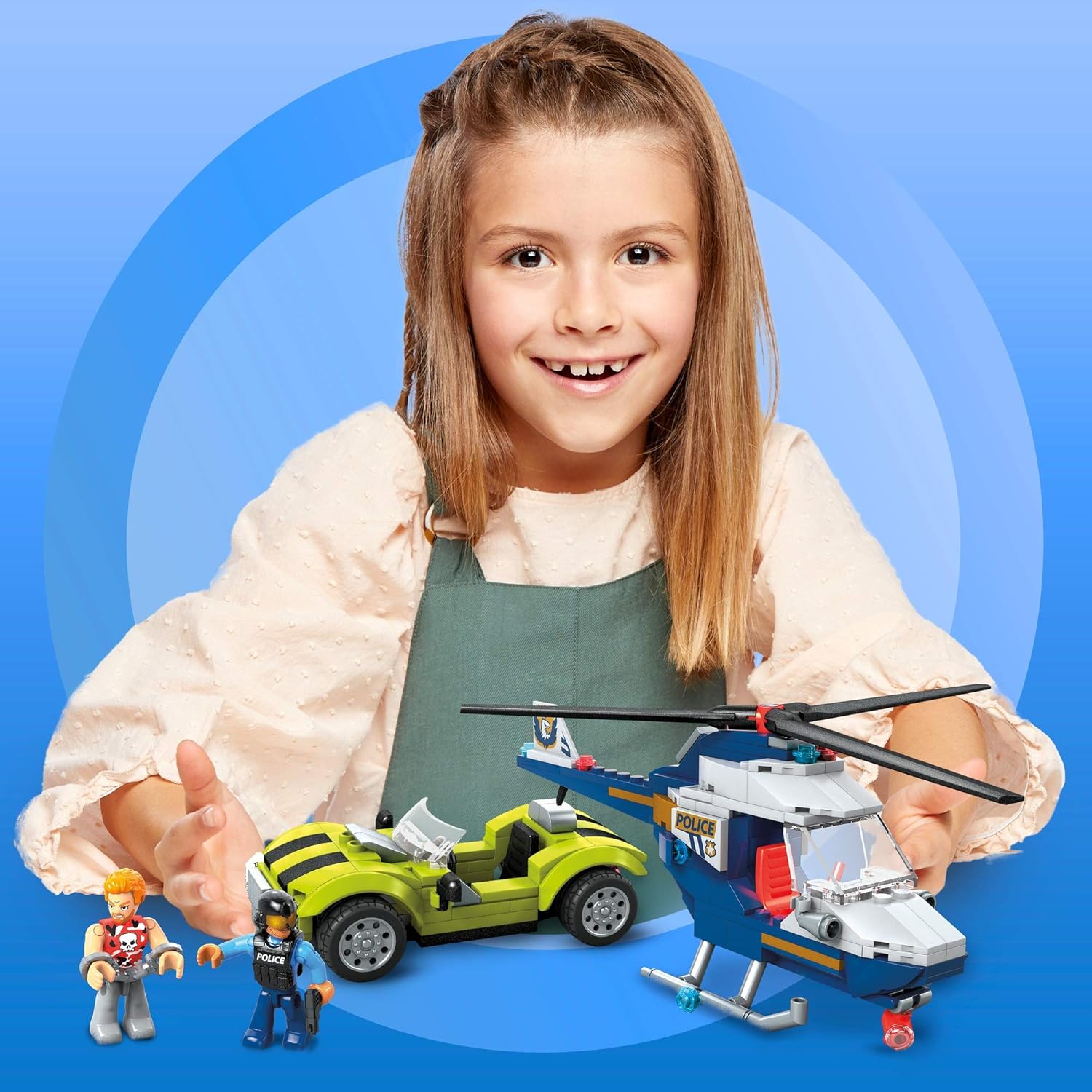 Mega Construx Police Chase
