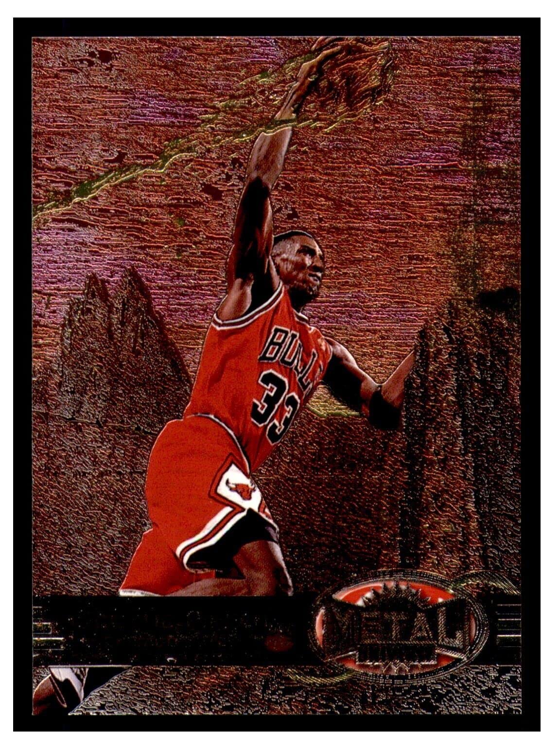 1997-98 Skybox Metal Universe Scottie Pippen #83 Chicago Bulls at Amazon's  Sports Collectibles Store