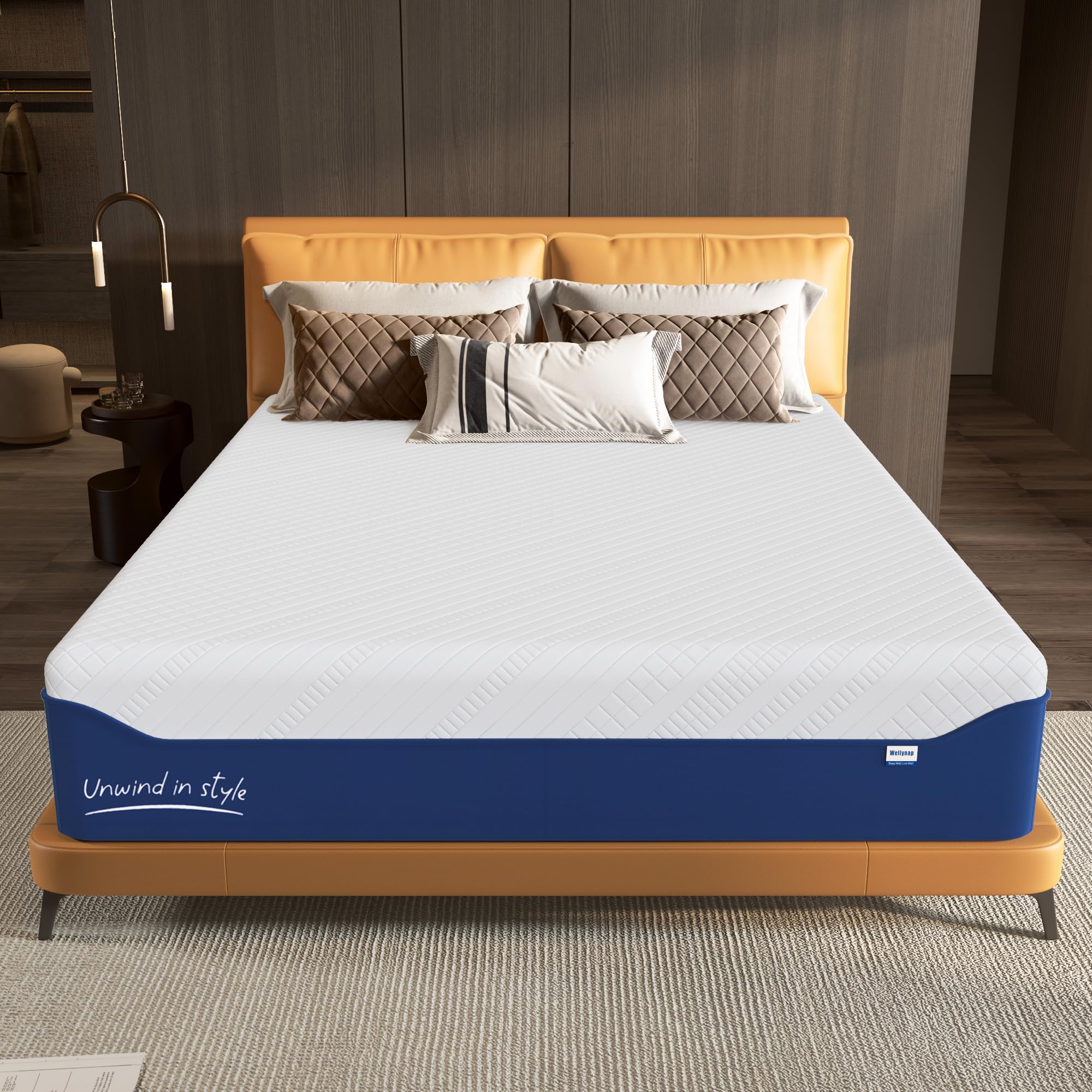 HYLZVN 10 Inch Cooling Gel Twin Mattress - Medium Firm for Back Support & Pressure Relief | CertiPUR-US Certified | Ideal for Kids, Dorms, Bunk Beds &