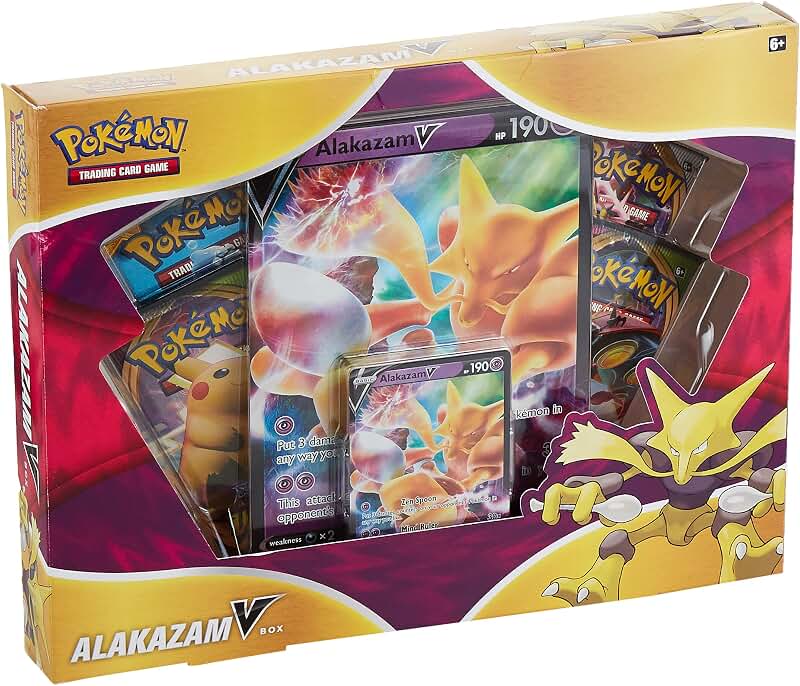 Amazon Alakazam Pokemon Card
